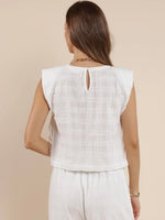 FINAL SALE Salty Life Side Tie Crop Top