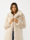 Longline Fur Coat