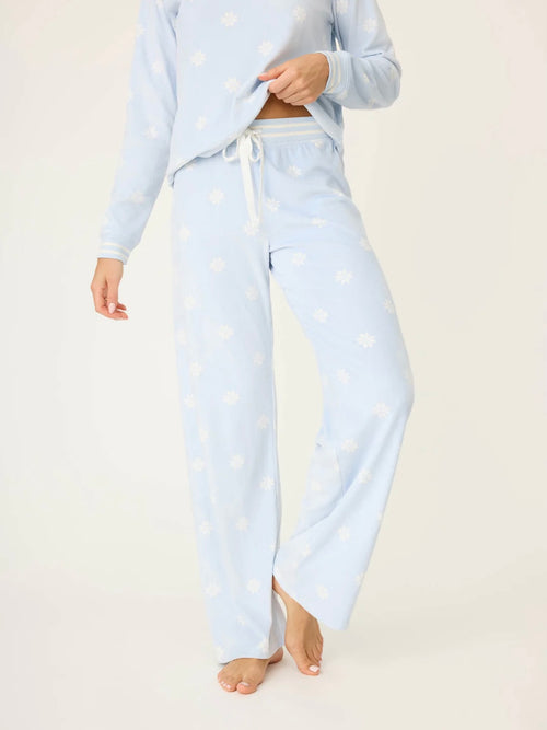 Apres SnowFlake Blue Pajama Pant