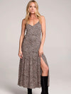 Marcela Leopard Midi Dress