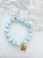 Aquamarine Goddess Evil Eye Deka Stretch