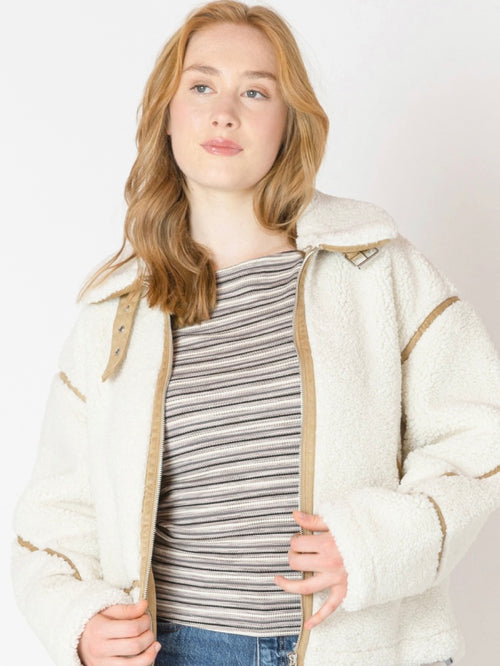 Sherpa Camel Pipe Lined Jacket