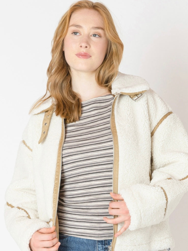Sherpa Camel Pipe Lined Jacket