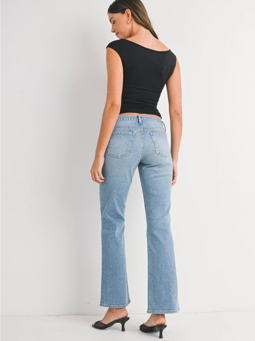 Mini Patch Pocket Bootcut