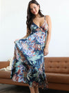 Celia Open Tie Back Maxi Dress