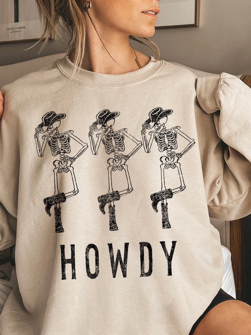 FINAL SALE Howdy Halloween Sweatshirt