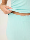 Pointelle Pant in Mint