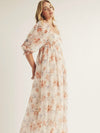 Floral Maxi Baby Doll Dress