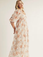 Floral Maxi Baby Doll Dress