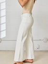 Elia Straight Fit Pant in White