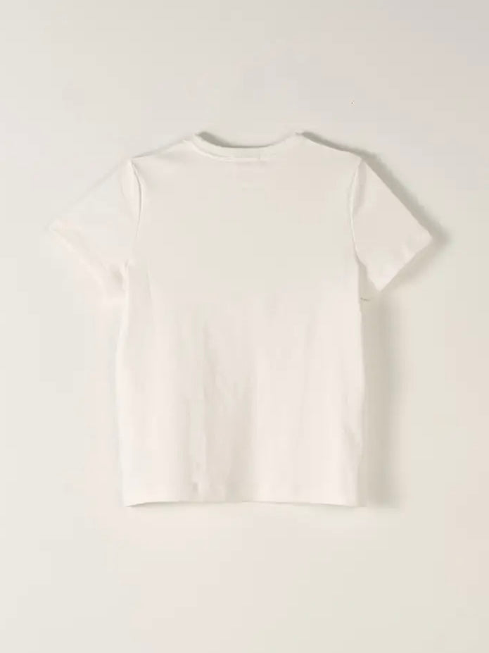 Onita Crew Neck White Tee