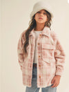 Luxa Little Pink Plaid Shacket