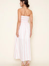 Pink Striped Maxi Dress
