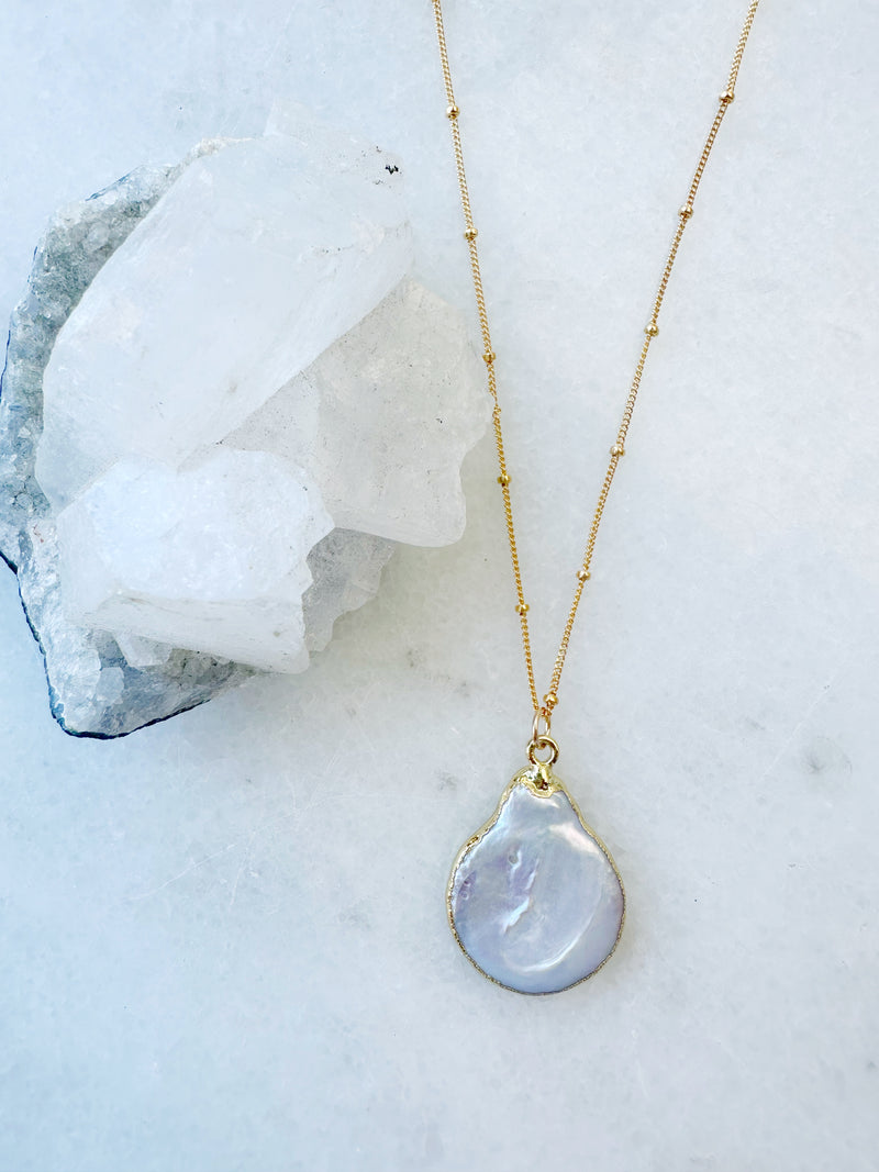 Mother of Pearl Sata Necklace