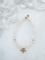 Rose Quartz Rhinestone Pia Exi Stretch