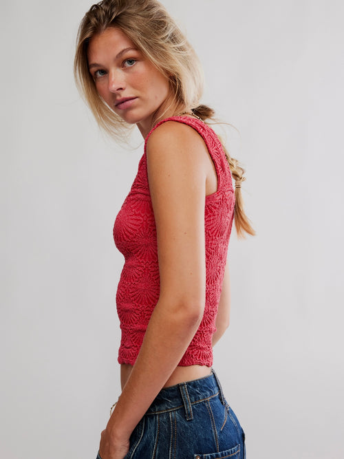 10/30 Love Letter Cami in Salsa