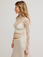 Lady Lux Layering Top in Ivory