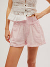 FINAL SALE Solar Flare Baja Short in Pink-a-boo