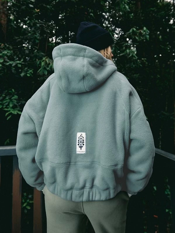 Wild And Free Fleece Pullover - Green Tea