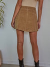 EXTRA 25% OFF Corduroy Mini Skirt