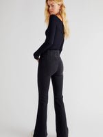 Jayde Denim Flare in Onyx