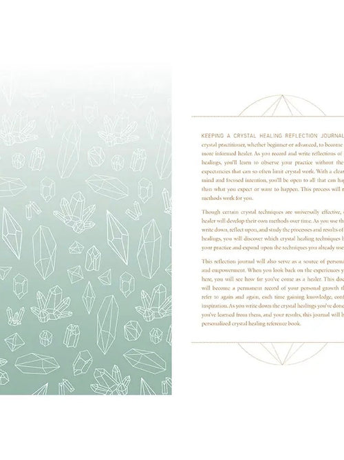Crystal Healing Reflection Journal