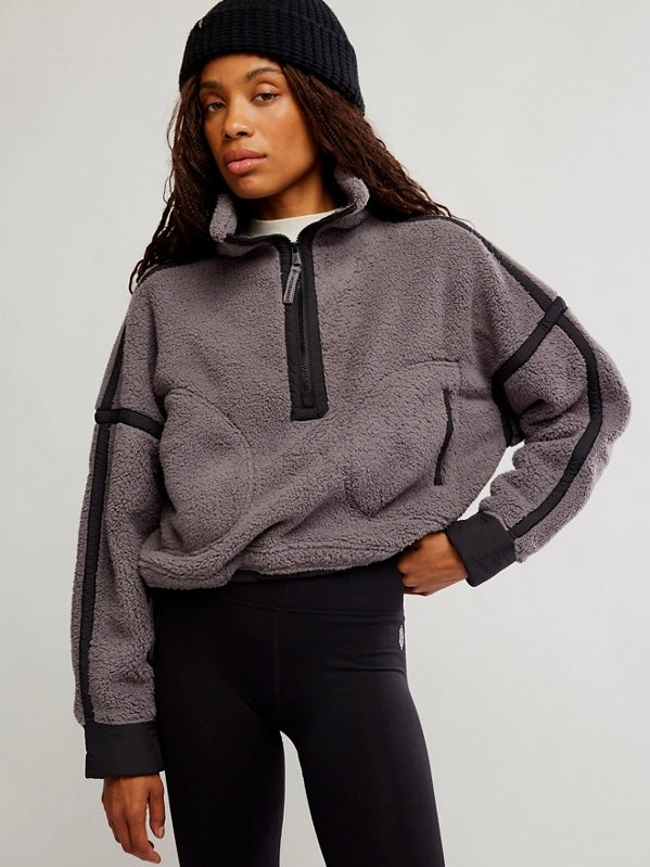 Mountain High Half Zip - Gunmetal Combo
