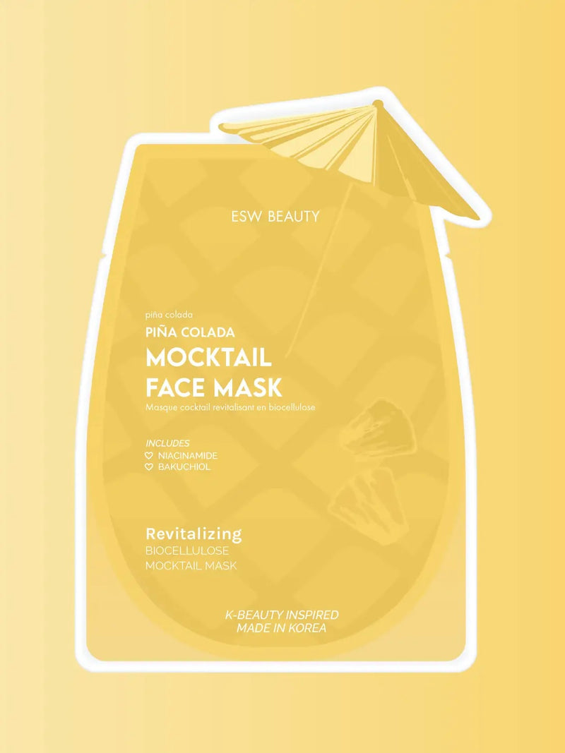 Piña Colada Revitalizing Biocellulose Mocktail Mask