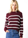 Leah Sweater in Burgundy