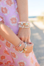 Luxa Little Amazonite on Peach Apollo Wrap