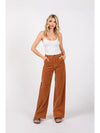 Wylie Wide Leg Corduroy Pant in Camel