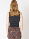 Black Ribbed Tank