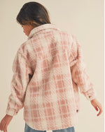 Luxa Little Pink Plaid Shacket