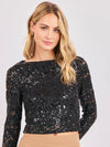 Stardom Lace Long Sleeve Top