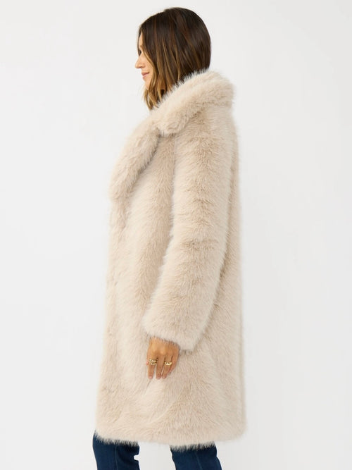 Longline Fur Coat