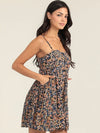 Dahlia Floral Mini Dress