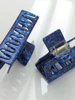 Denim Blue Large Claw Clip