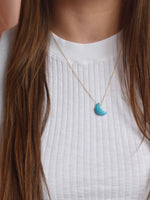 Turquoise Lua Necklace