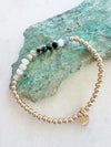 Amazonite Golden Girl Stretch Bracelet