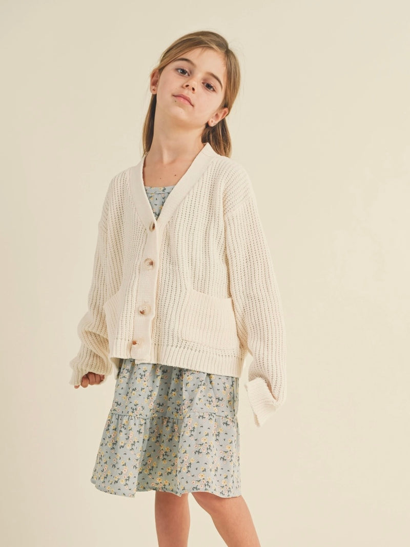 Luxa Little Button Down Cardigan