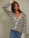 Stella Striped Cardigan