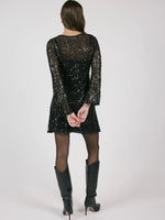 Sequin Bell Mini Dress