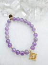 Amethyst Evil Eye Goddess Octa Stretch