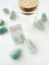 Amazonite Hexa Stud