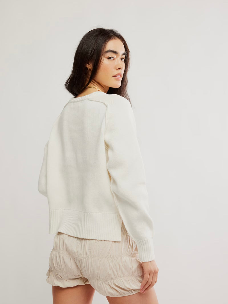 Spring Street cropped Pullover