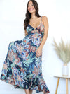 Celia Open Tie Back Maxi Dress