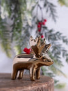 Woodland Ornaments in Gold