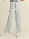 Marina Wide Leg Jeans in Light Blue