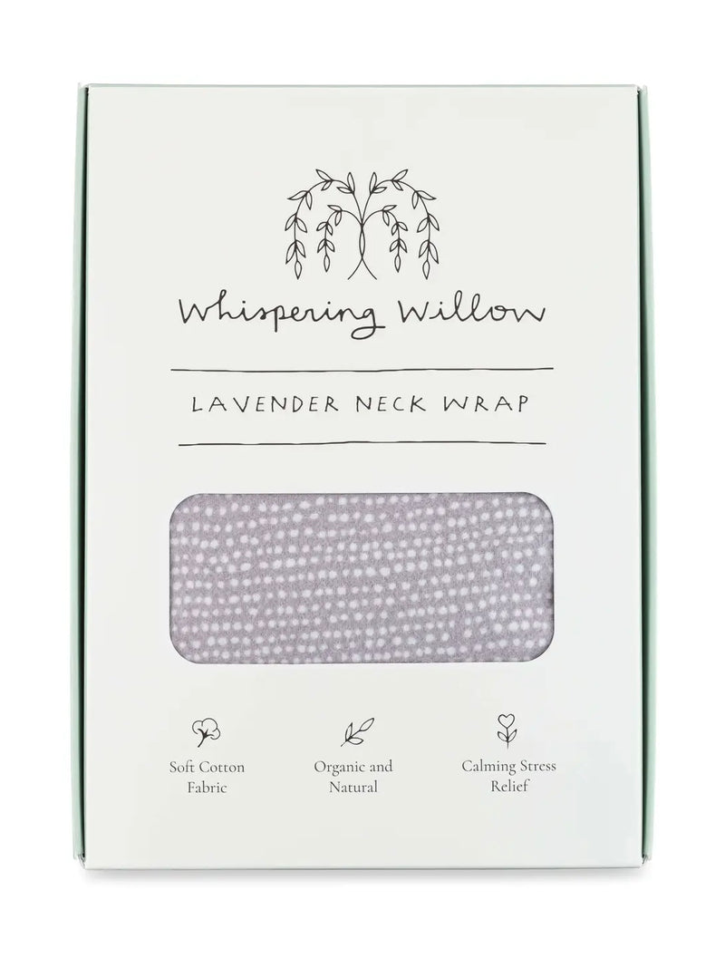 Tranquil Grey Lavender Neck Wrap