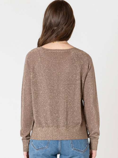 Shimmer Long-sleeve in Taupe
